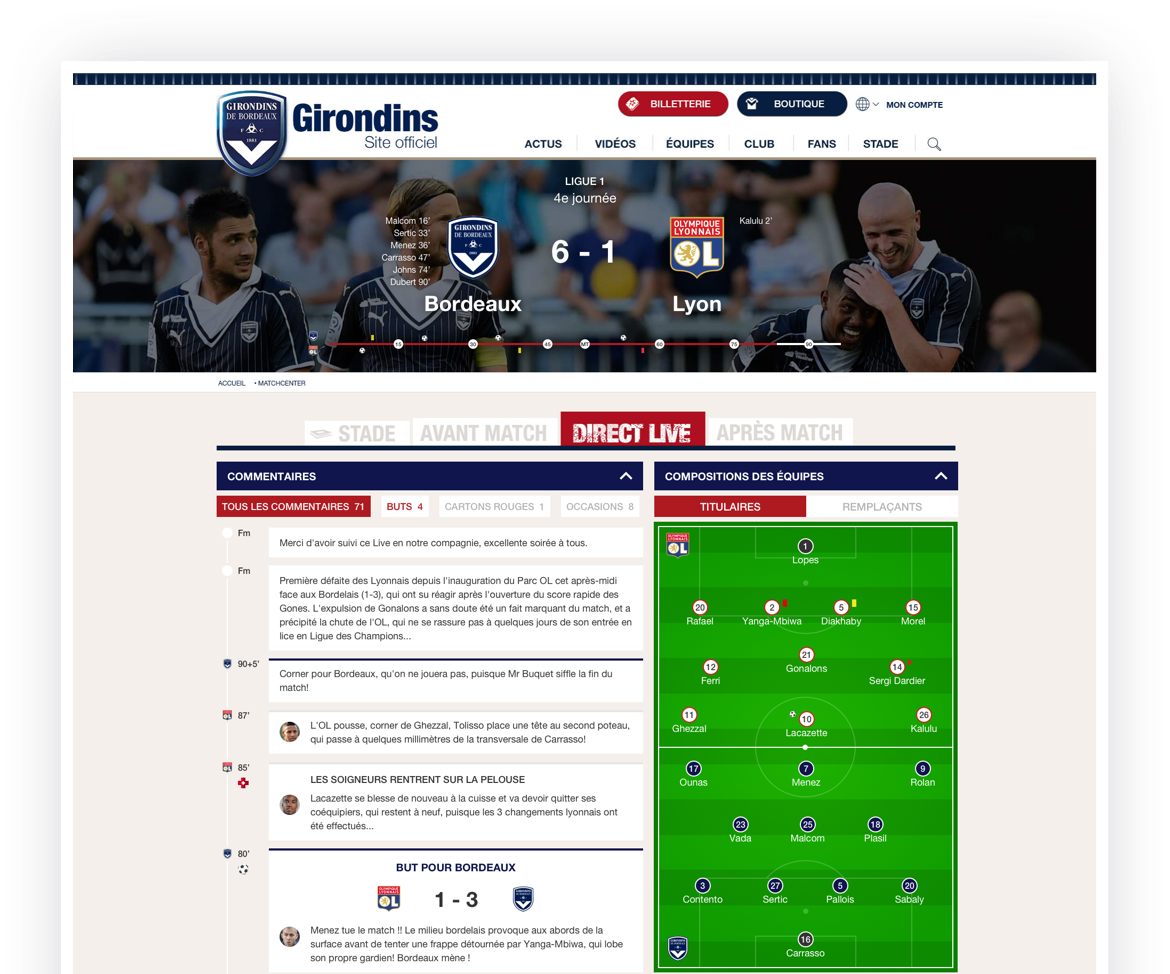 Girondins screenshot